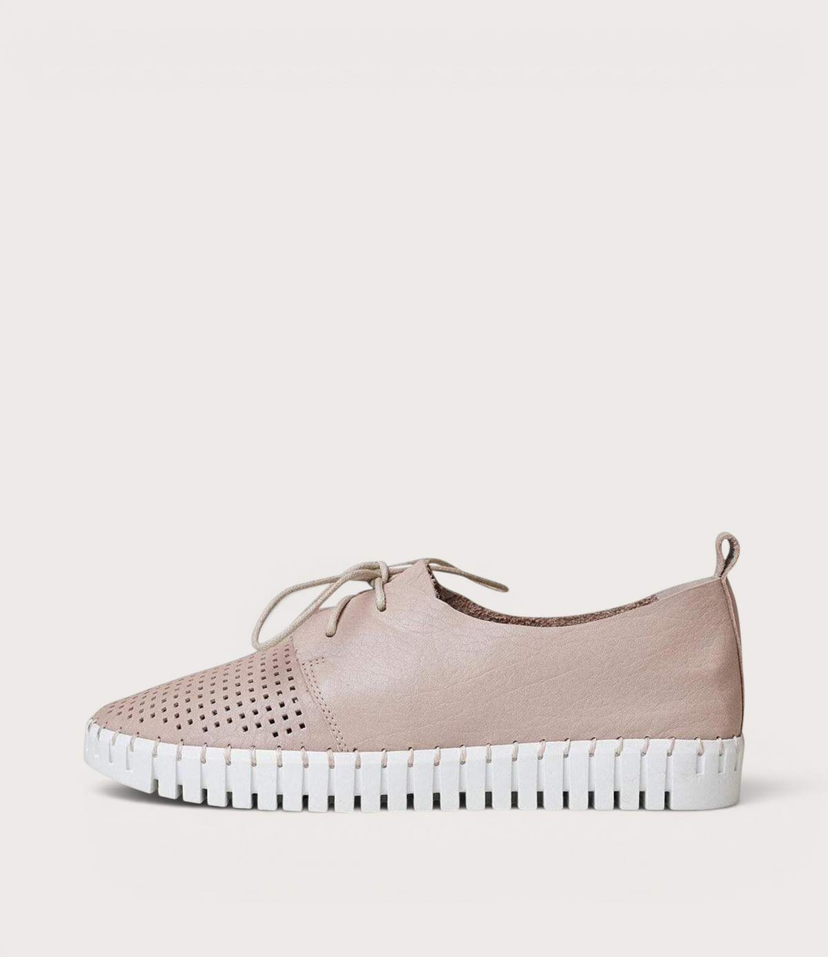 Huston Rose Leather Sneakers