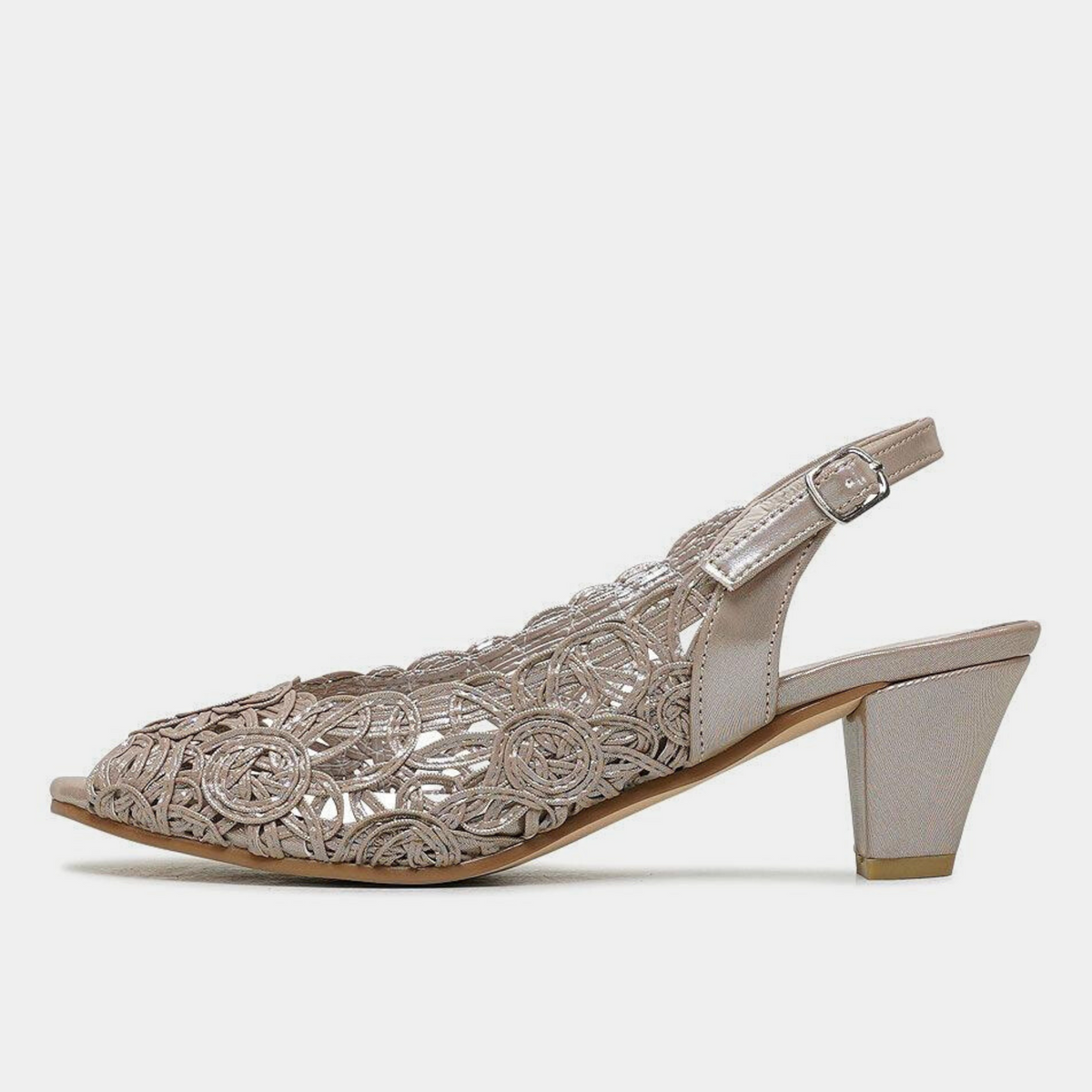 Event Soft Gold Heels - EMMA KATE | Shouz