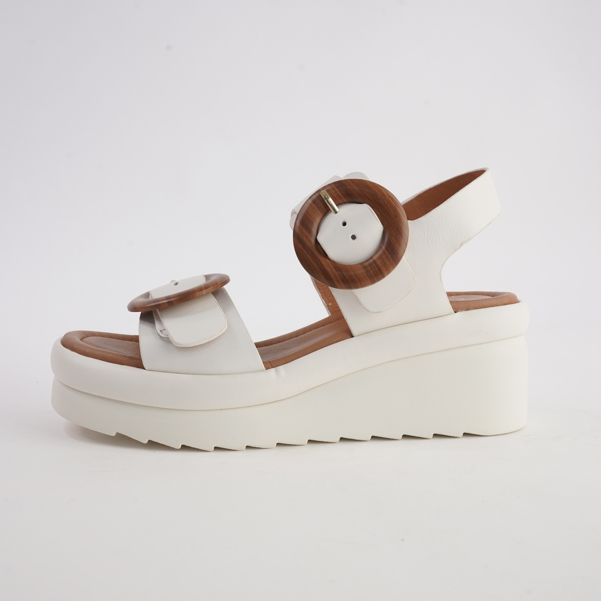 Menorcas Bone Leather Wedges - EOS FOOTWEAR | Shouz