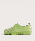 Huston Light Citrus/ Light Citrus Sole Leather Sneakers