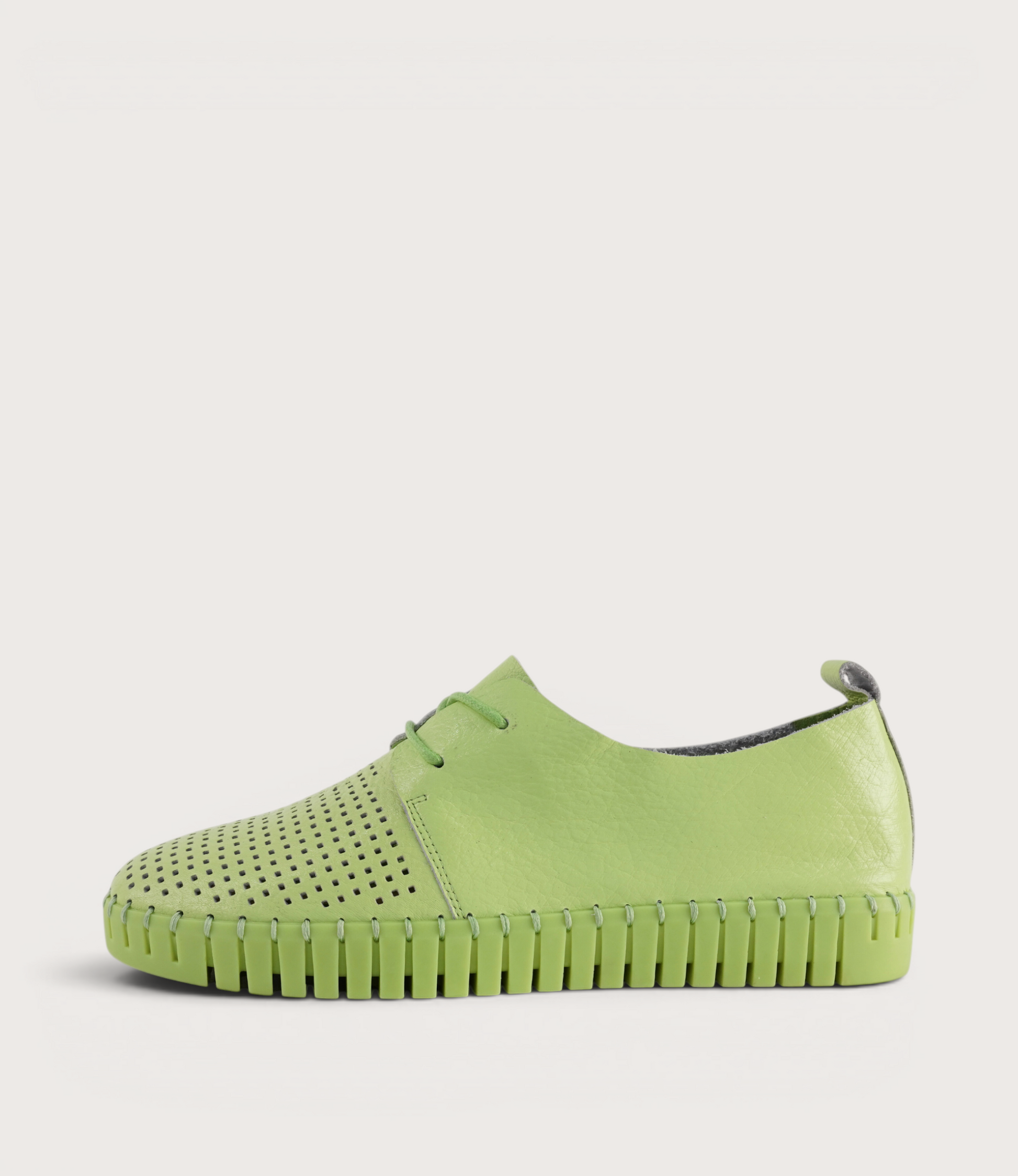 Huston Light Citrus/ Light Citrus Sole Leather Sneakers