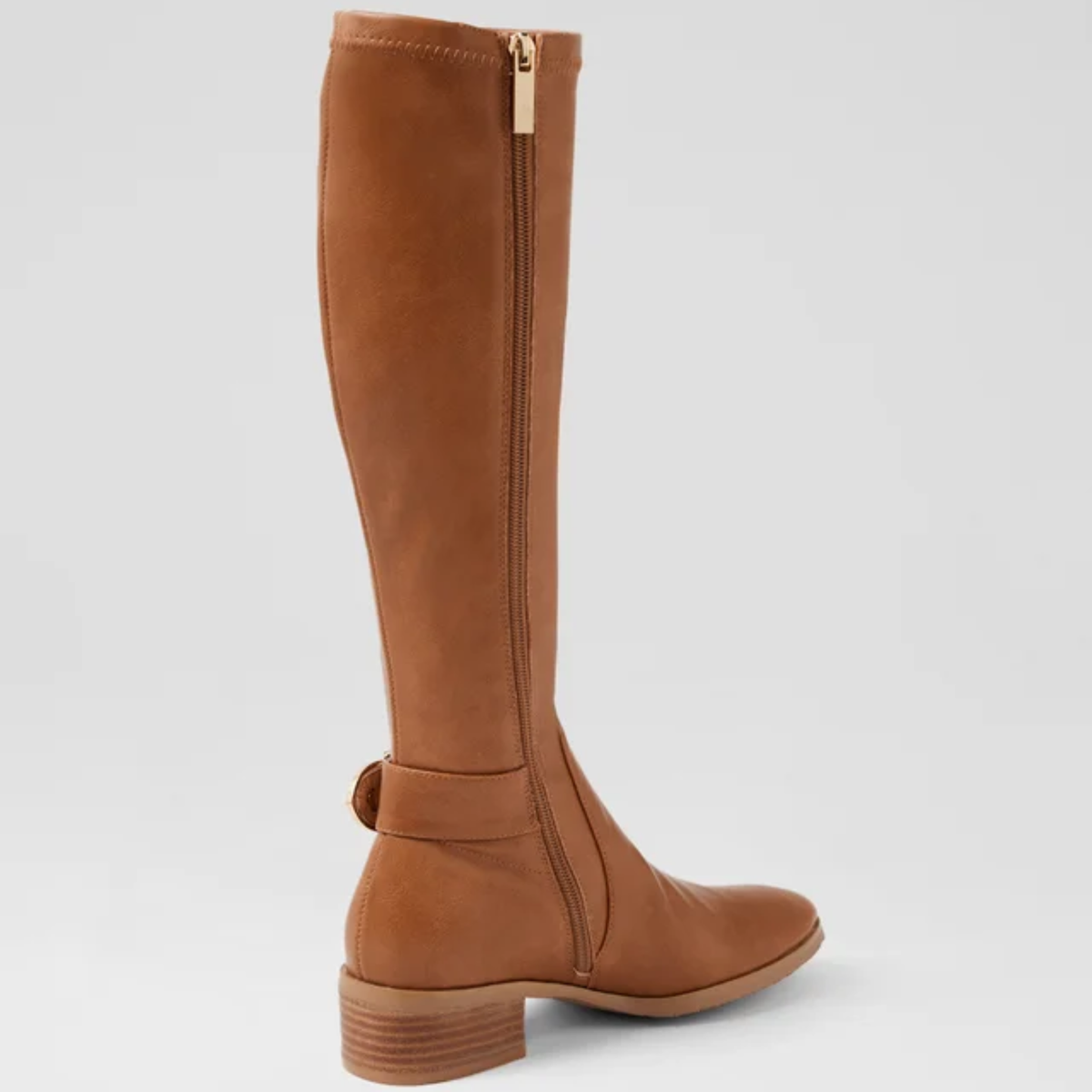 Teca New Tan Stretch Smooth Boots - DJANGO AND JULIETTE | Shouz