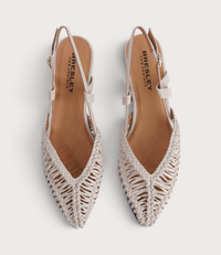 Amelia Bone Leather Flats