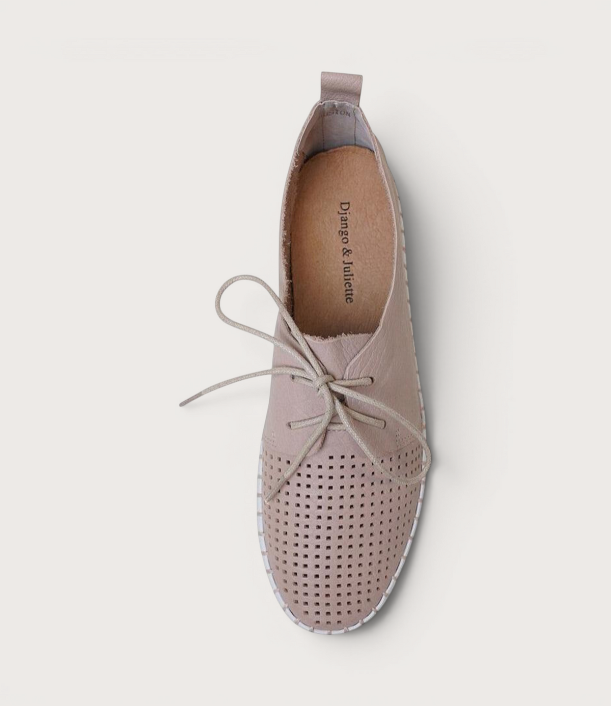 Huston Rose Leather Sneakers