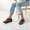 Teni Navy Patent/ Navy Sole Leather Sneakers
