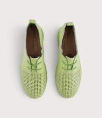 Huston Light Citrus/ Light Citrus Sole Leather Sneakers