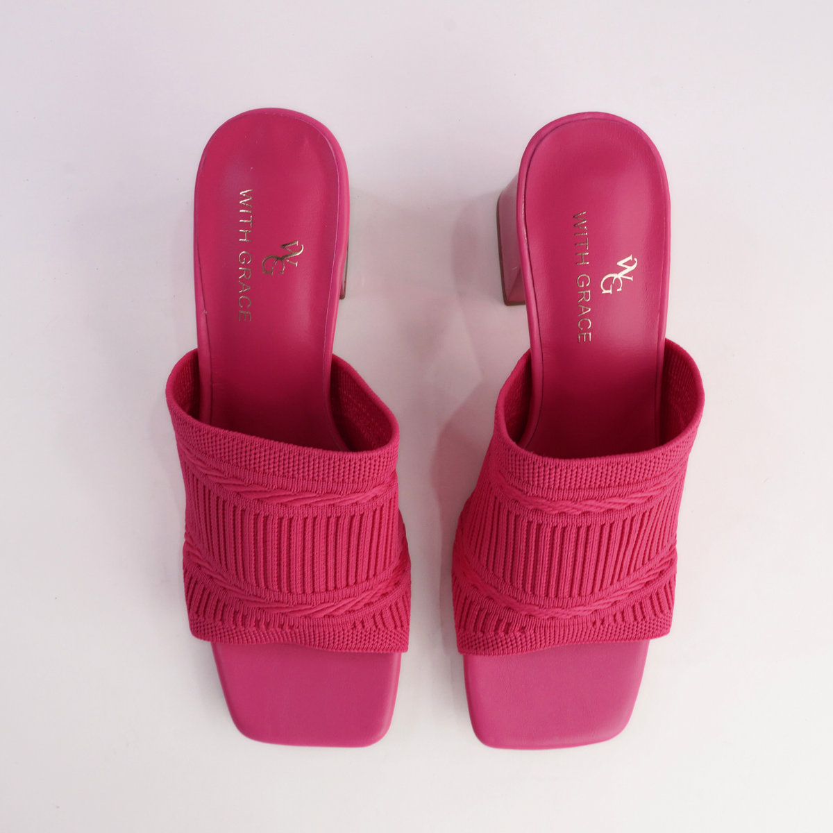 Kaia Fuchsia Heels - WITH GRACE | Shouz