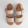 Cubbie Almond Leather Sandals