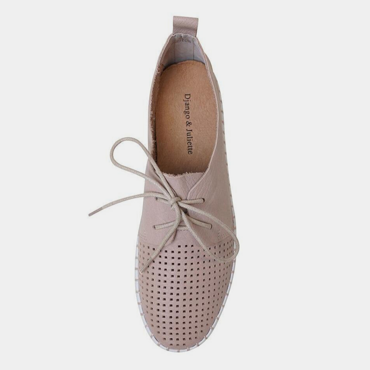 Huston Rose Leather Sneakers - DJANGO AND JULIETTE | Shouz