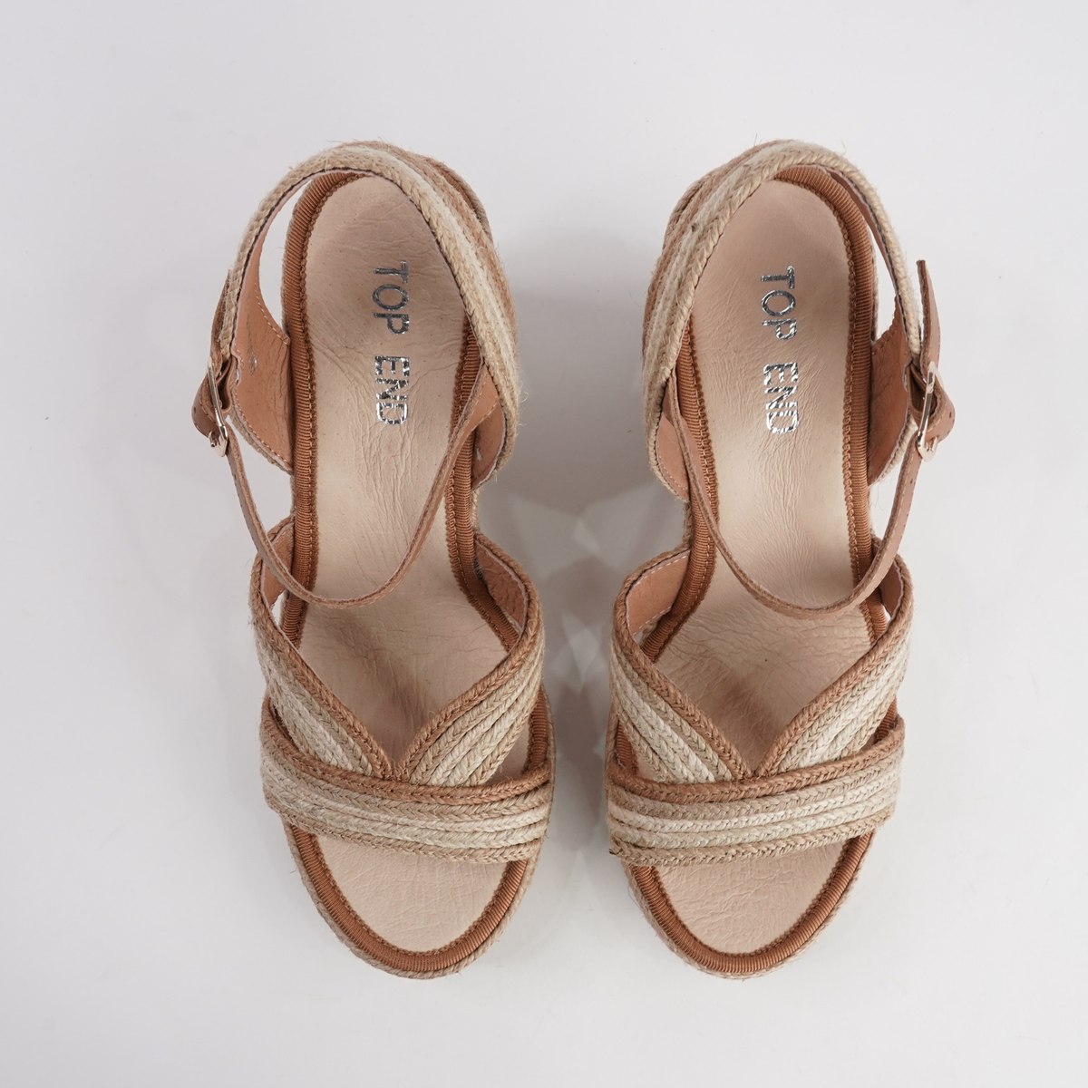 Emarson Natural Multi Rope Espadrille Wedges - TOP END | Shouz