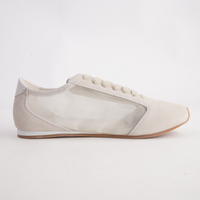 Ruby Off White Suede Sneakers - WITH GRACE | Shouz