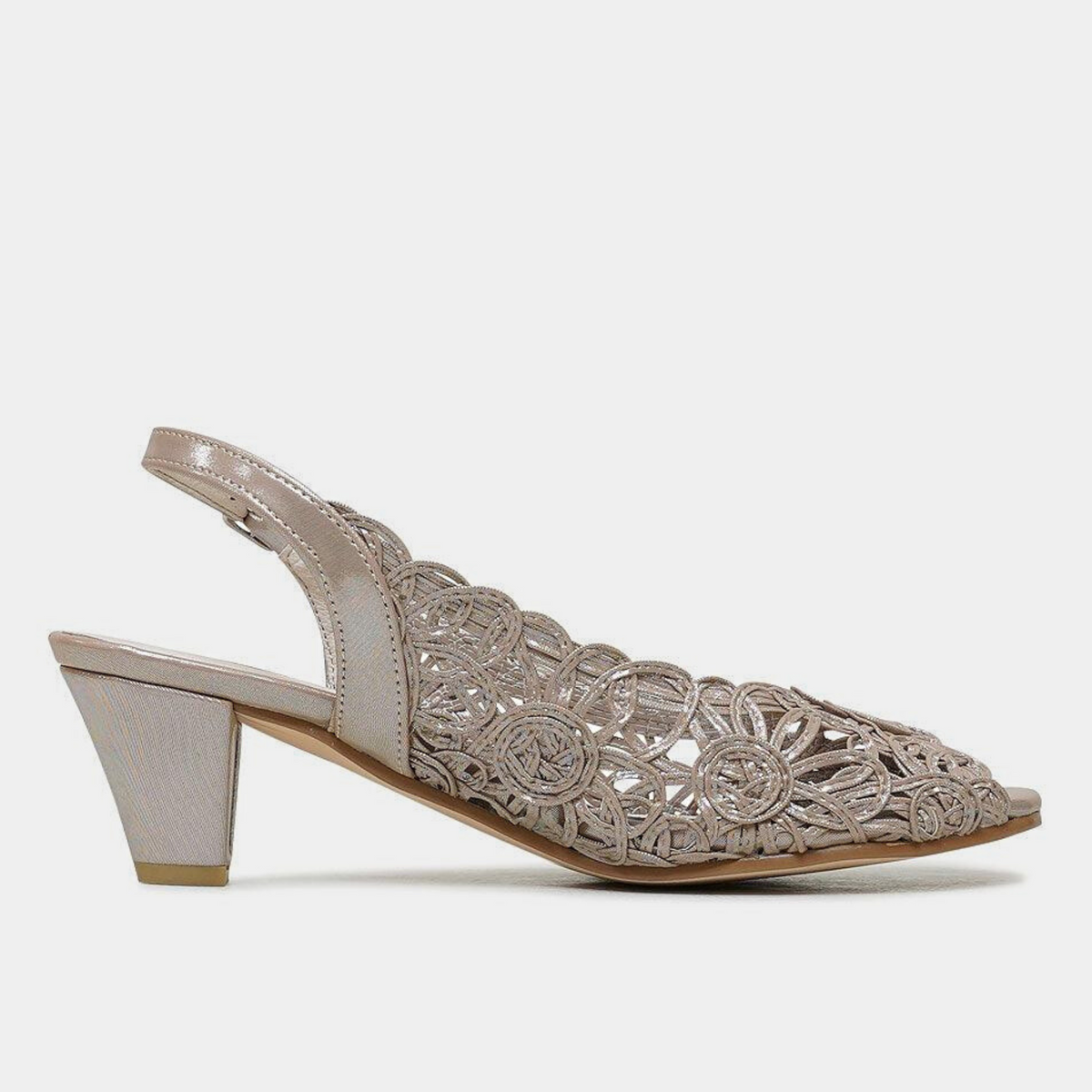 Event Soft Gold Heels - EMMA KATE | Shouz