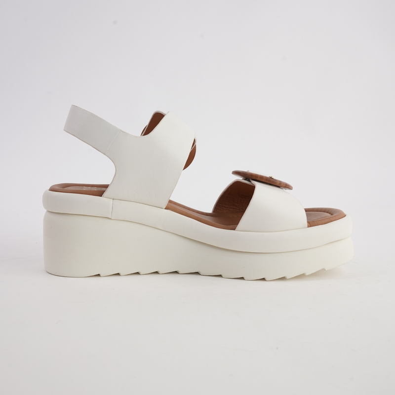 Menorcas Bone Leather Wedges
