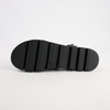 Relie Black Leather Sandals