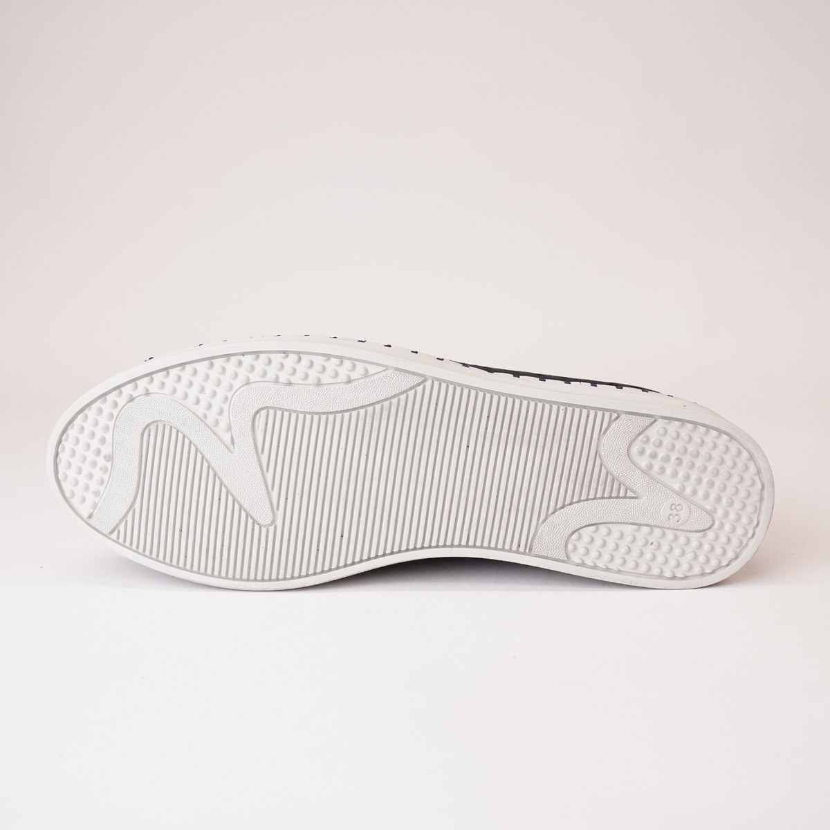 Lasso Deep Ocean Leather Sneakers - SALA | Shouz