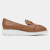 Oclem Tan Leather Loafers