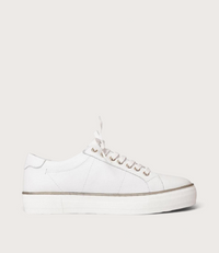 Froggy White Leather Sneakers