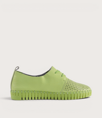 Huston Light Citrus/ Light Citrus Sole Leather Sneakers