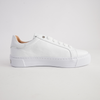 Elly White Leather Sneakers