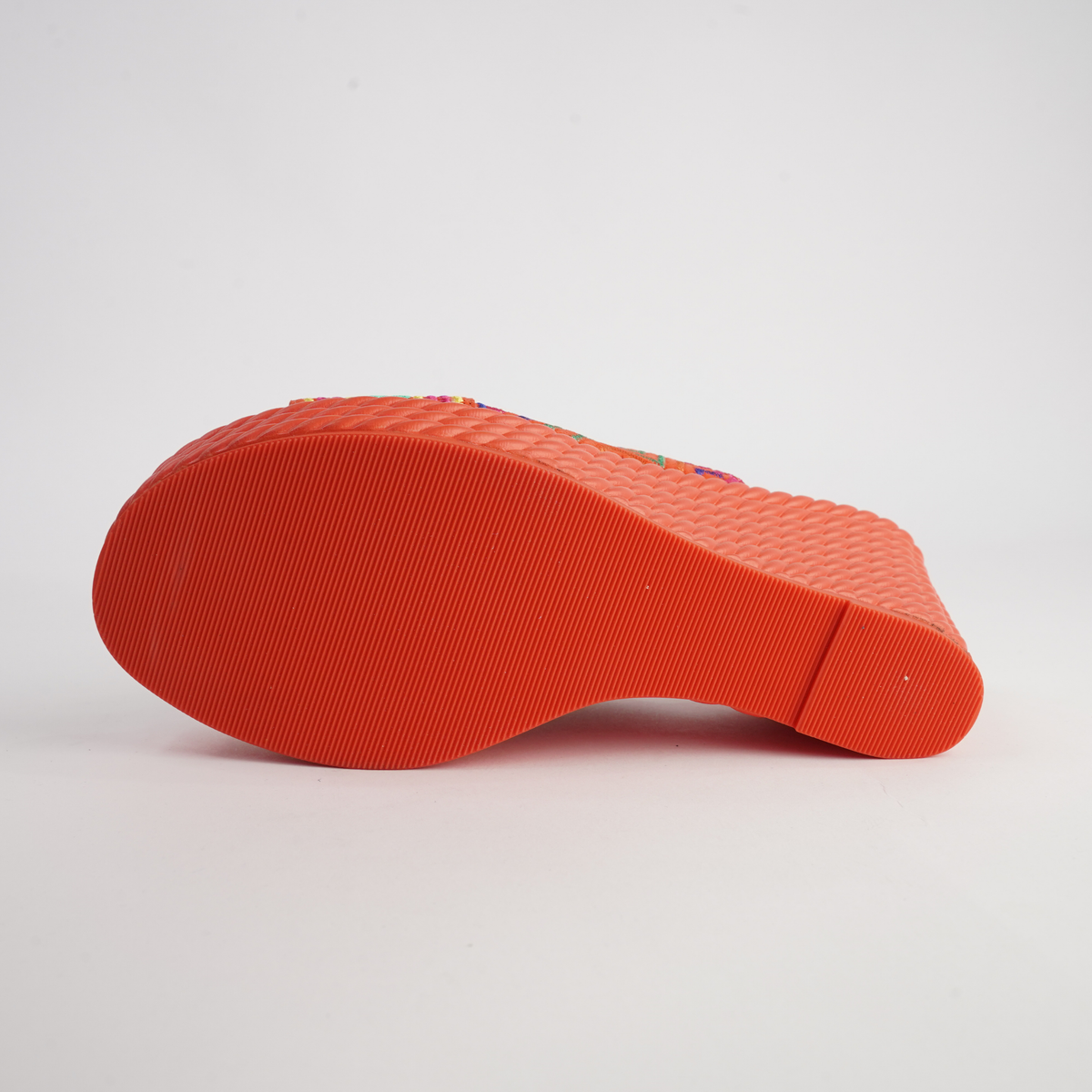 Eilam Orange Multi Leather Heels - DJANGO AND JULIETTE | Shouz