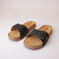 Hannah 06 Titan Leather Slides