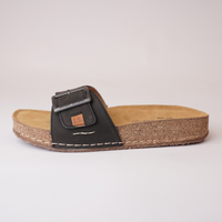 Hannah 06 Titan Leather Slides