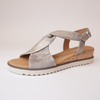 Able Muschel Leather Sandals