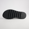 Simm Black Patent Leather Sandals