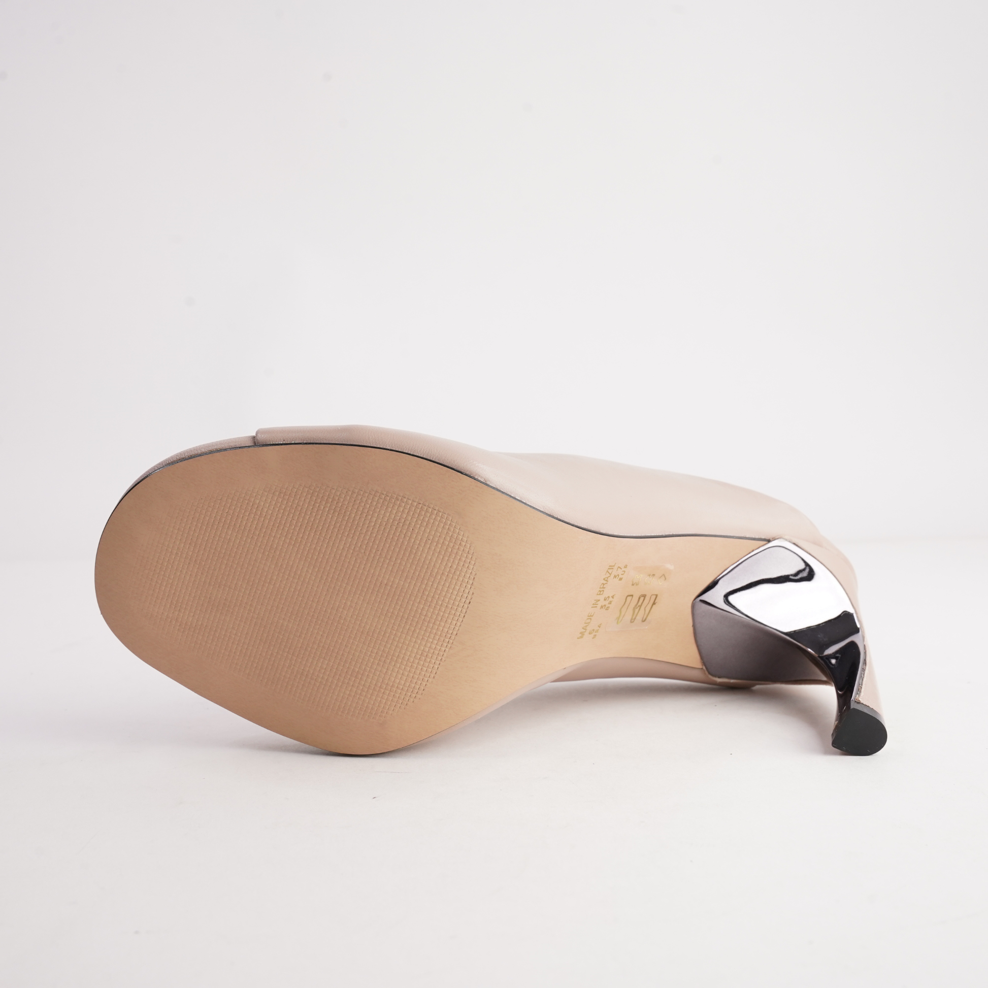 Xalina Nude Heels - NU BY NEO | Shouz