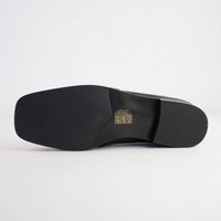 Damon Black Leather Loafers - BRESLEY | Shouz