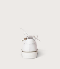 Froggy White Leather Sneakers
