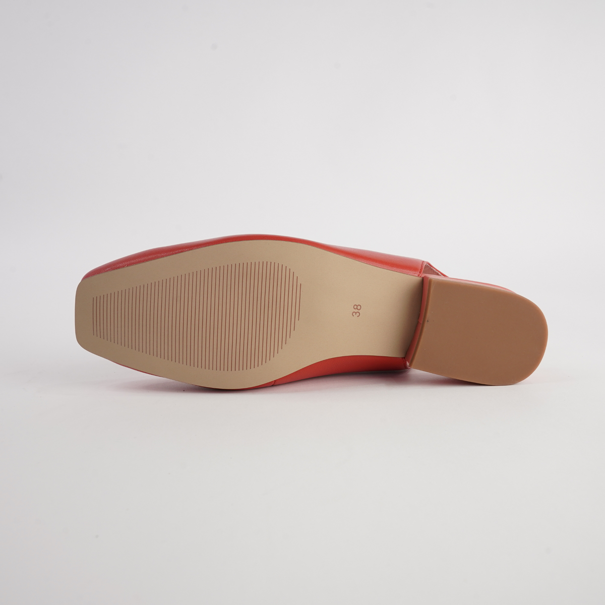 Randal Red/ Pink Leather Loafers - BRESLEY | Shouz