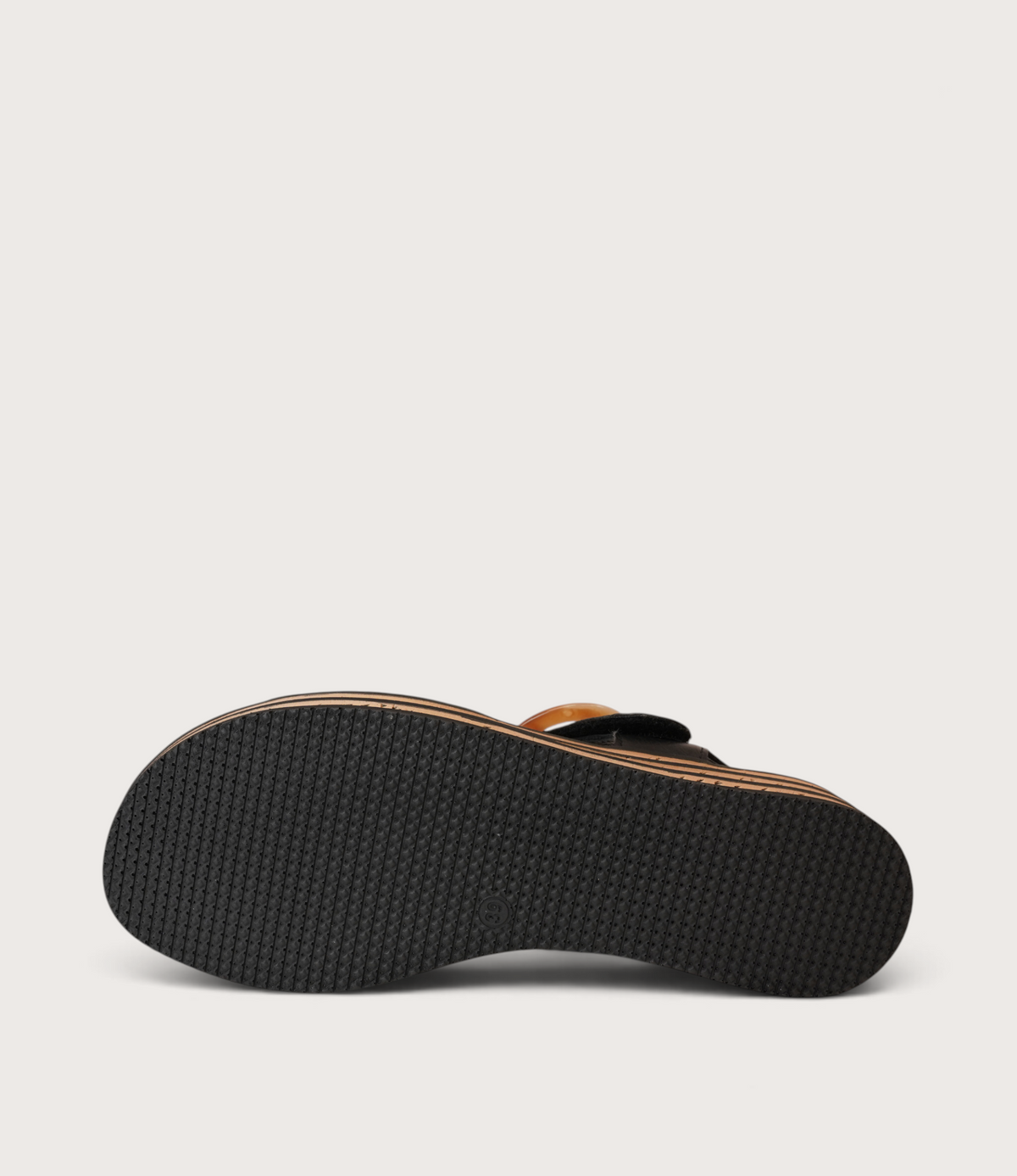 Cubbie Black Leather Sandals
