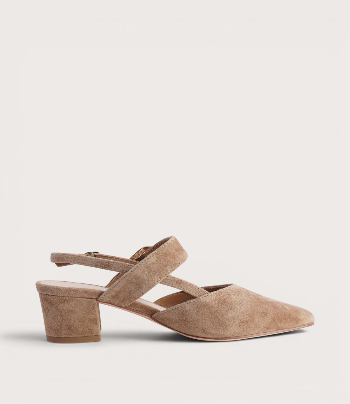 Pre-Order Asten Light Choc Suede Heels