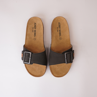 Hannah 06 Titan Leather Slides