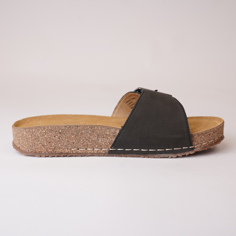 Hannah 06 Titan Leather Slides