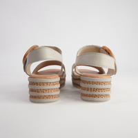 Cubbie Almond Leather Sandals