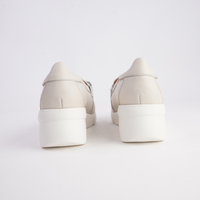 Barcelona Vanilla Multi Leather Loafers - MARCO SANTINI | Shouz