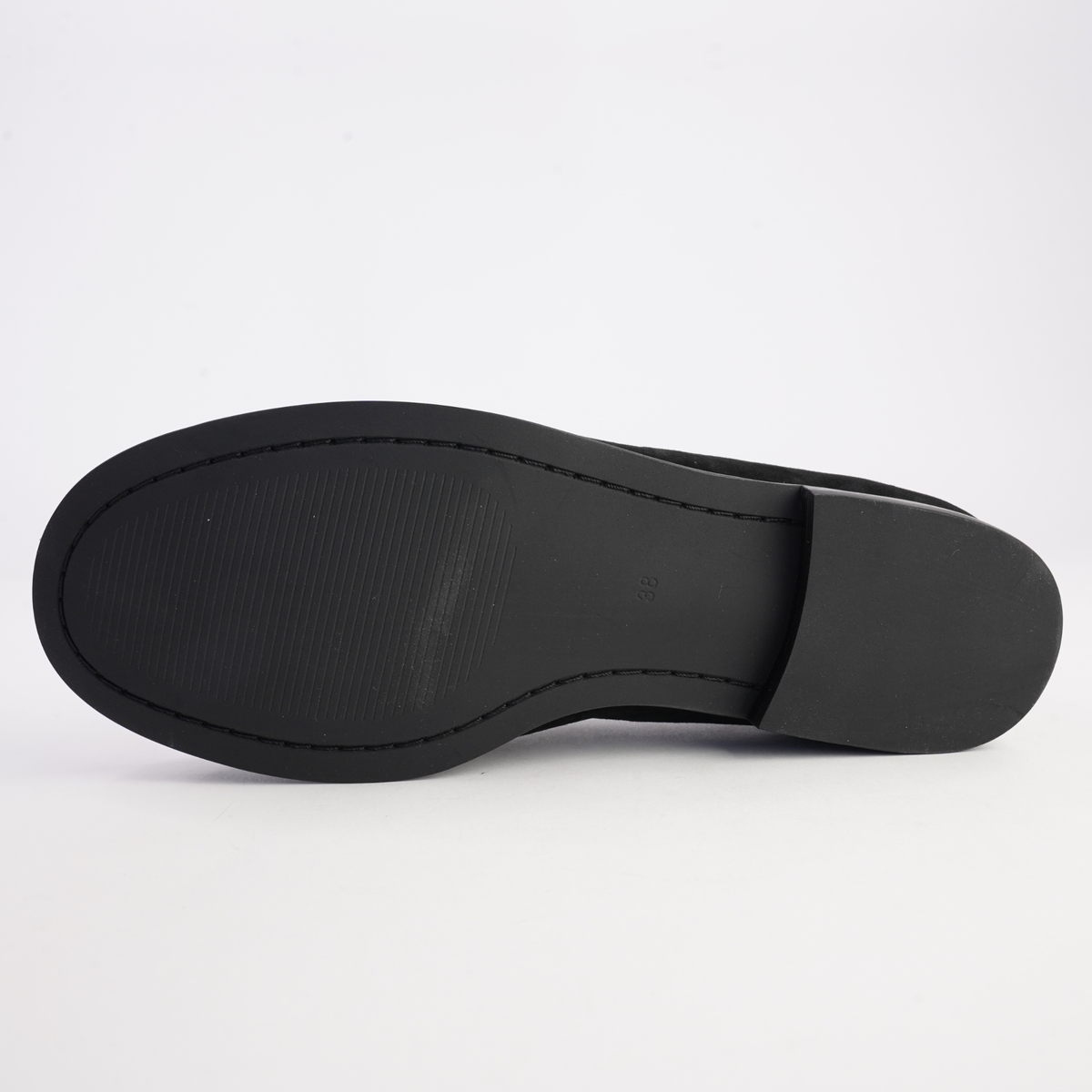 Clarisa Black Suede Loafers - MOLLINI | Shouz