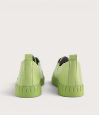 Huston Light Citrus/ Light Citrus Sole Leather Sneakers