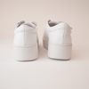 Wolfie White Leather Sneakers