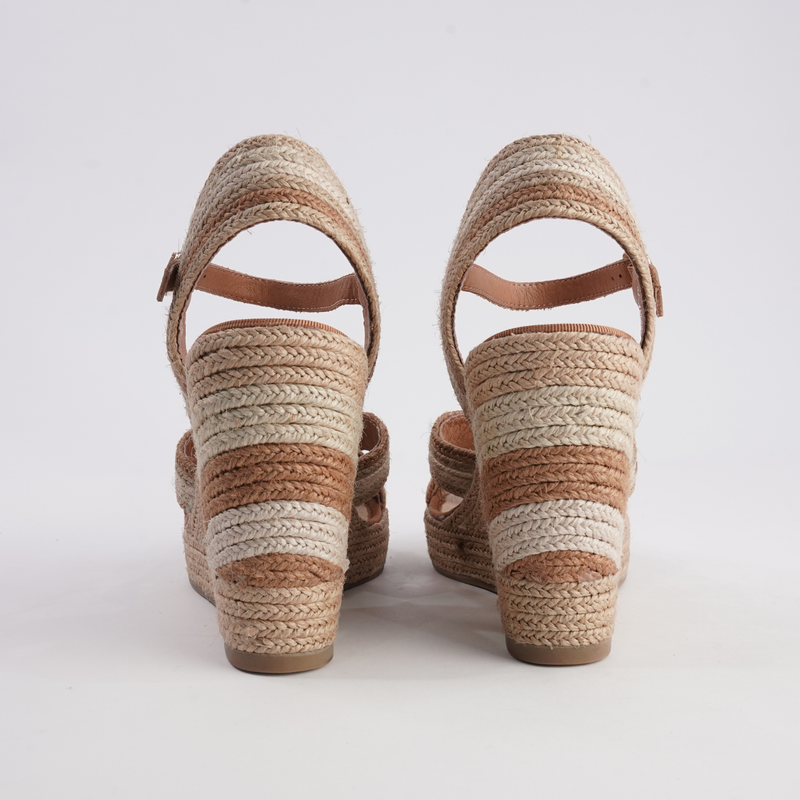 Emarson Natural Multi Rope Espadrille Wedges
