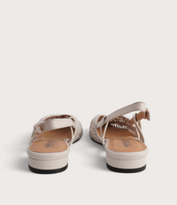 Amelia Bone Leather Flats