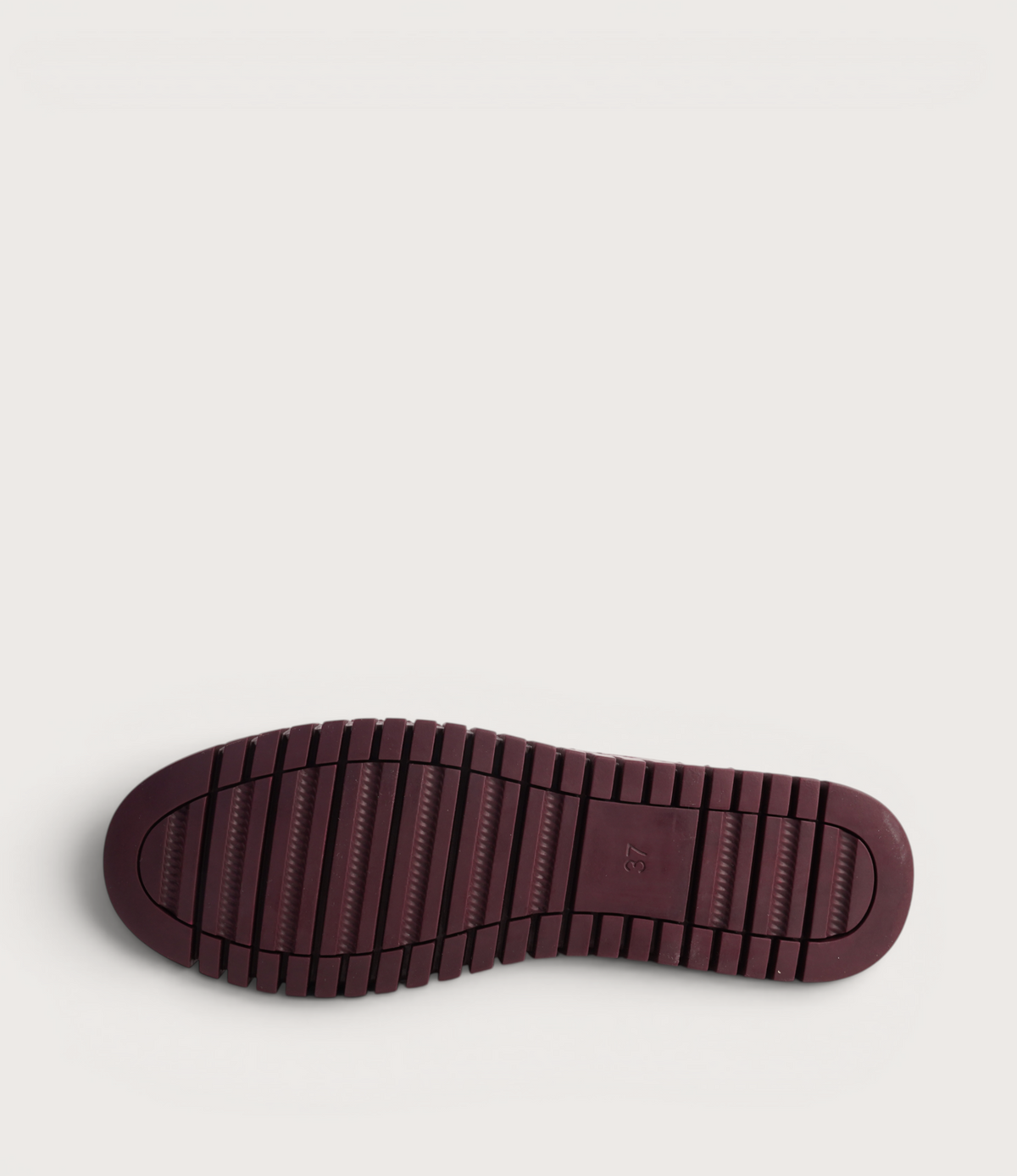 Bump Burgundy Suede/ Burgundy Sole Sneakers