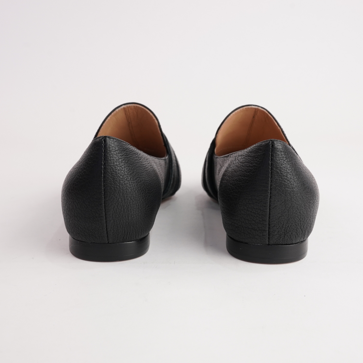 Salti Black Leather Loafers - TOP END | Shouz