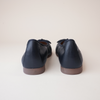 Picture French Navy Leather Ballet Flats