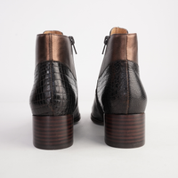 Award Coco Mix Leather Ankle Boots - BRESLEY | Shouz