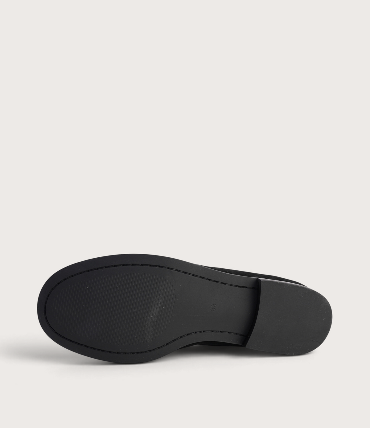 Clarisa Black Suede Loafers