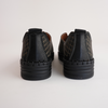 Lassy Black Leather Sneakers