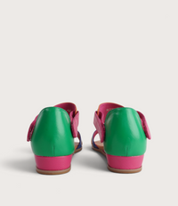 Hayzel Bright Multi Leather Sandals